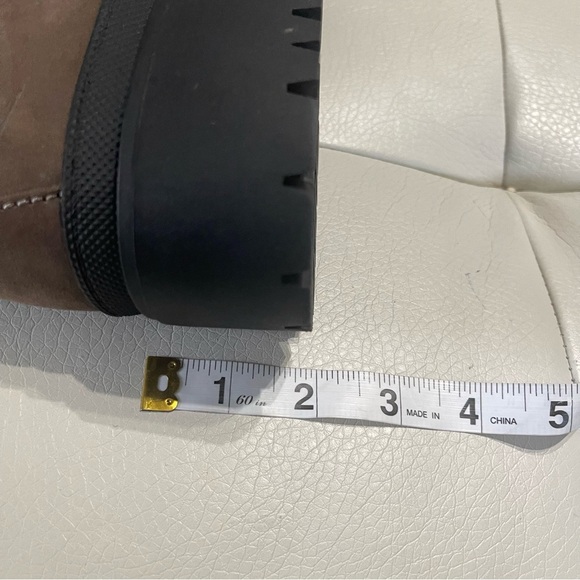 LUCKY BRAND Eavan Womens Suede Ankle Combat & Lace-Up Chunky Boots size 9 NWOT - Picture 10 of 16